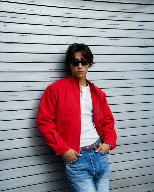 【新到貨】RACING COLLAR DRIZZLER JACKET, RED 