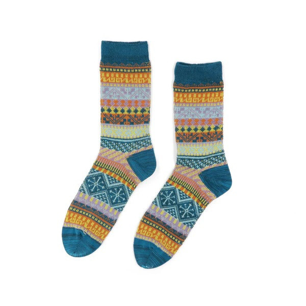 Circus Sock - Teal 