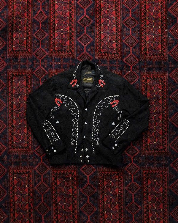'RICKY' BOLERO GABARDINE JACKET 西部外套, 刺繡外套, bolero, 波麗露, bolero外套