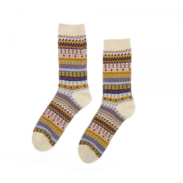 Carousel sock - Beige 