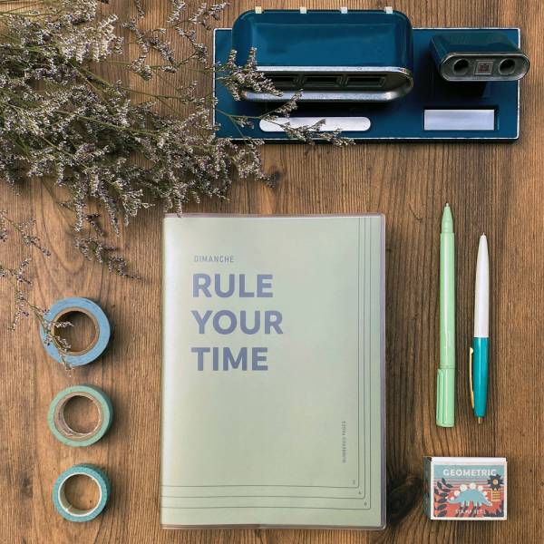 Rule Your Time 頁碼筆記本 v.3 [青蘋果] Dimanche,迪夢奇,Bullet Journal,子彈,頁碼