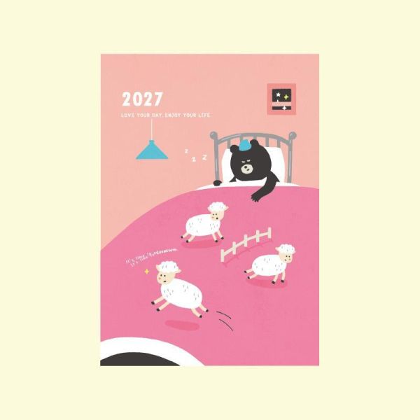 2027 發現新農曆【現貨】 2027 發現新農曆,2027手帳,2027時效日誌,2027日誌,2027週計畫手帳