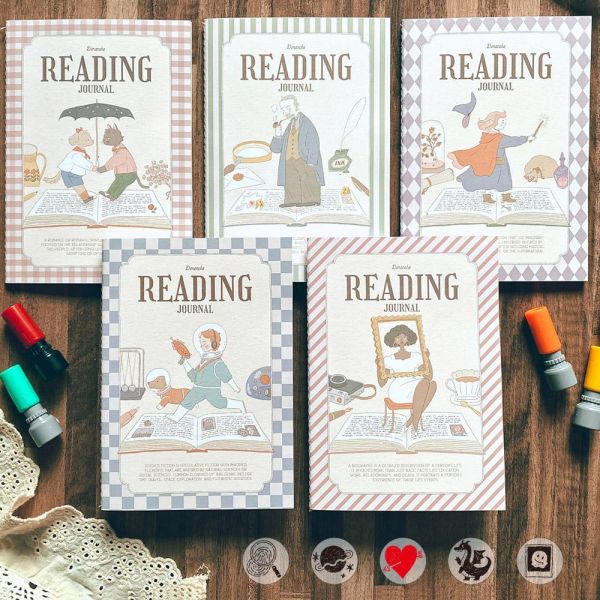 Reading Journal閱讀筆記套組 Dimanche,迪夢奇,閱讀,筆記