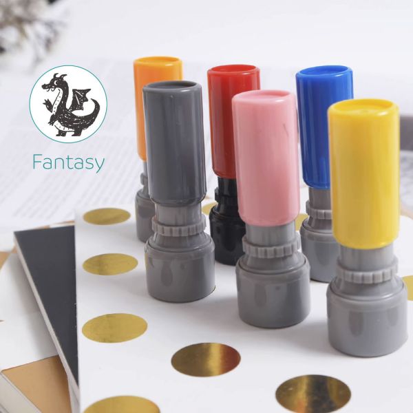 閱讀筆記專屬連續章(印章外殼顏色隨機出貨) 