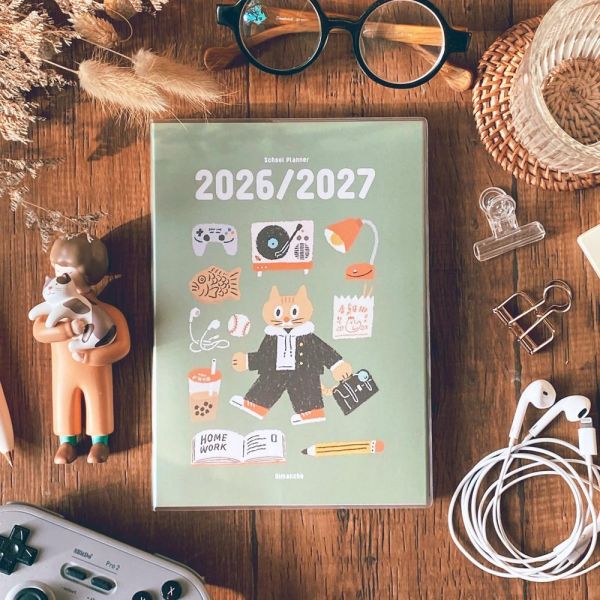 26/27好好學年誌【115學年】 115學年度,時效,手帳設計,迪夢奇,日誌,dimanche,365好好記