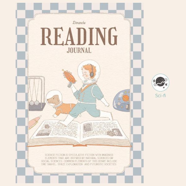 Reading Journal閱讀筆記套組 Dimanche,迪夢奇,閱讀,筆記