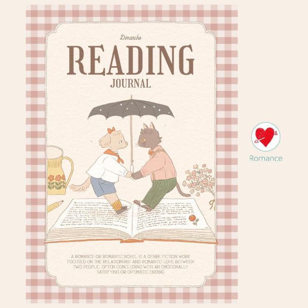 Reading Journal閱讀筆記套組 Dimanche,迪夢奇,閱讀,筆記