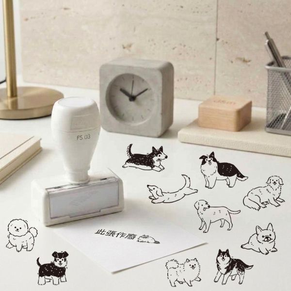 動物系列姓名連續章_犬《客製化》【恕不提供超商取貨付款；訂購前請先詳閱說明】 