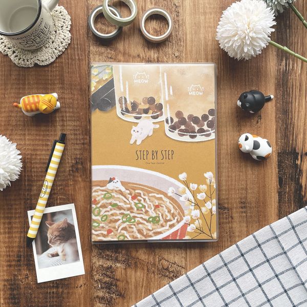 Step by Step 一年計劃v.5 無時效,手帳設計,迪夢奇,手帳,dimanche,八分割