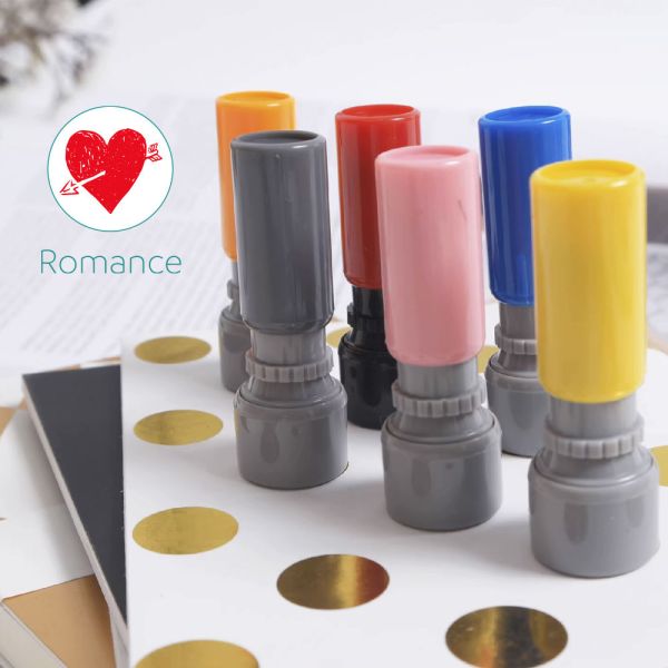 閱讀筆記專屬連續章(印章外殼顏色隨機出貨) 