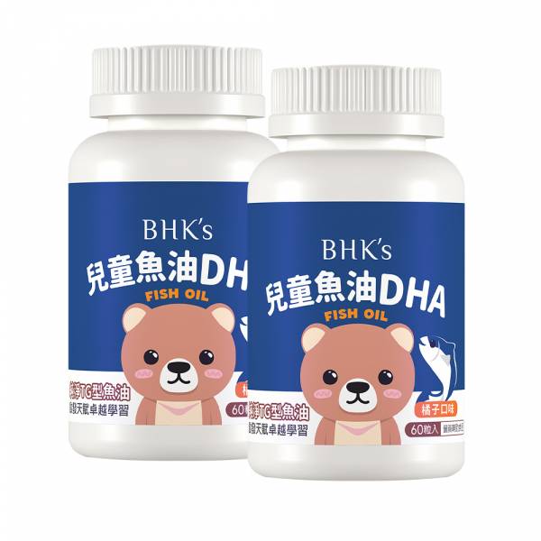 BHK's Kids DHA Fish Oil Chewable Softgels【Brain Development】 Children fish oil, fish oil DHA, children's DHA, kids mental health supplement, children's brain development, omega-3, fish oil chewable softgel, rTG fish oil, kids brain health, kids eye health