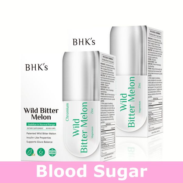 BHK's 專利苦瓜胜肽EX 素食膠囊【血糖控制】 苦瓜勝肽,糖尿病,胰島素,穩定血糖,wild bitter melon,降血糖,醣類代謝