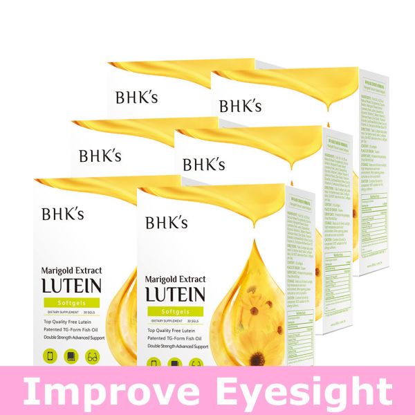 BHK's Marigold Extract Lutein Softgels【Improve Eyesight】 Free Lutein, Calendula Lutein, Lutein Recommendation, Lutein, Myopia, Eyecare, Eye supplement, Eye health, Vision Health, Myopia supplement