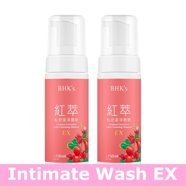 BHK's Crimson Feminine Care Cleansing Mousse EX【Intimate Wash EX】 BHK's crimson feminine care cleansing mousse EX , Feminine wash, Feminine care,The best feminine wash, Daily Intimate wash, Feminine mousse.