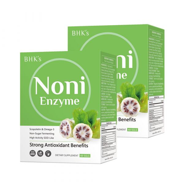 BHK's Noni Softgels【Gout Treatment】 Noni,Indian mulberry,Morinda littoralis,Morinda citrifolia ,Antioxidant