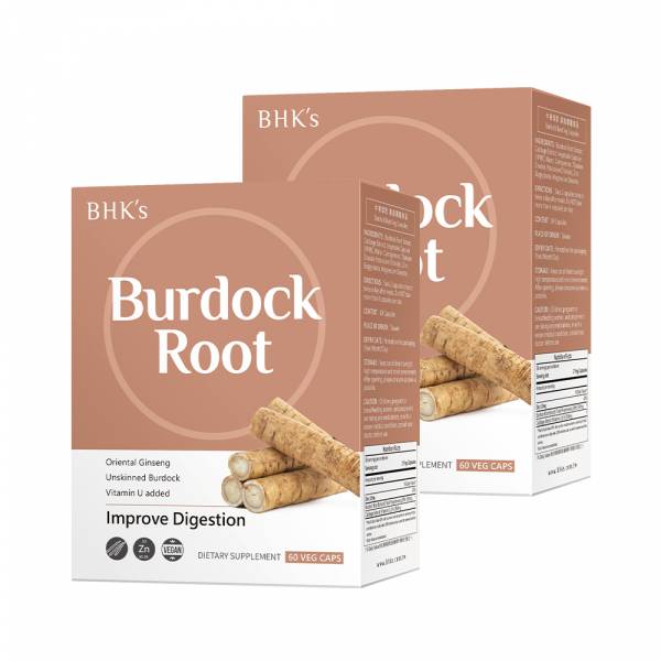 BHK's Burdock Root Veg Capsules【Protect Stomach】 Burdock Root,Burdock,Digestion Support Supplement, Stomach Supplement, Gastrointestinal Supplement