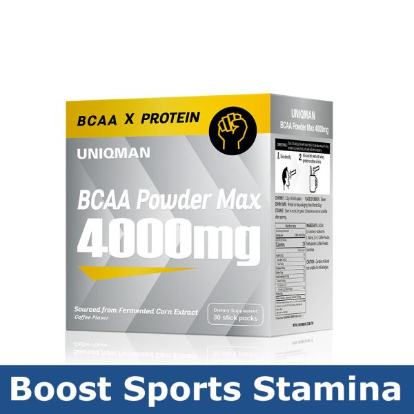 UNIQMAN BCAA Powder Max 4000mg (Coffee Flavor)【Boost Sports Stamina】 