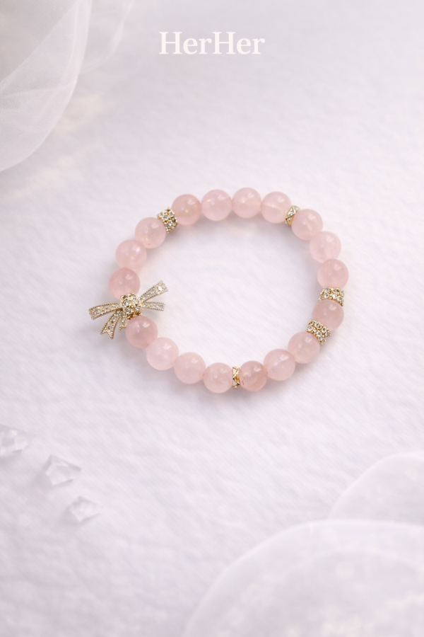 ROSÉ SILVER ｜粉水晶鋯石 白水晶功效、淨化、能量