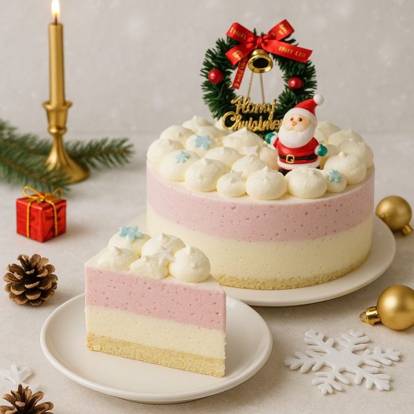 【無加糖無麩質】莓好聖誕小雲朵 台北美食,低醣蛋糕,生酮甜點,草莓季,健身美食,生酮飲食,低碳,無糖蛋糕,低GI,客製化蛋糕