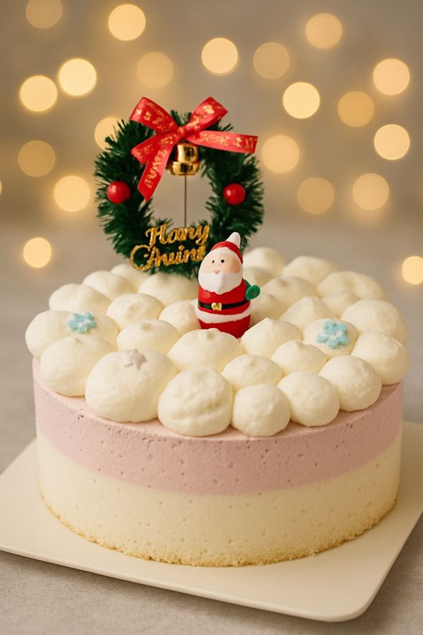 【無加糖無麩質】莓好聖誕小雲朵 台北美食,低醣蛋糕,生酮甜點,草莓季,健身美食,生酮飲食,低碳,無糖蛋糕,低GI,客製化蛋糕