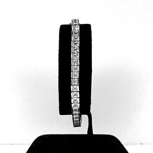 限定手鍊-環鑽軌跡(白K金) 