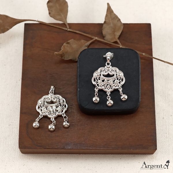 常見訂製「長命鎖(文字可客製化)」造型純銀項鍊|彌月送禮推薦(單墜價) 嬰兒長命平安鎖