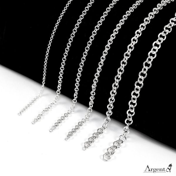 「手工圓鍊」(2.4mm-6.5mm多款粗度) 925純銀單鍊推薦｜正圓造型中性項鍊 20吋/24吋現貨基礎百搭(單條價) 純銀單鍊,925純銀,手工圓鍊,正圓項鍊,男生銀項鍊,中性鎖骨鍊,粗銀項鍊,24吋項鍊,百搭基礎款,安爵銀飾