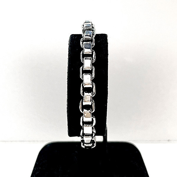 限定手鍊-6mm盒子鍊(盒子扣/17.5cm含叩頭)造型純銀鍊|925銀飾(單條價) 