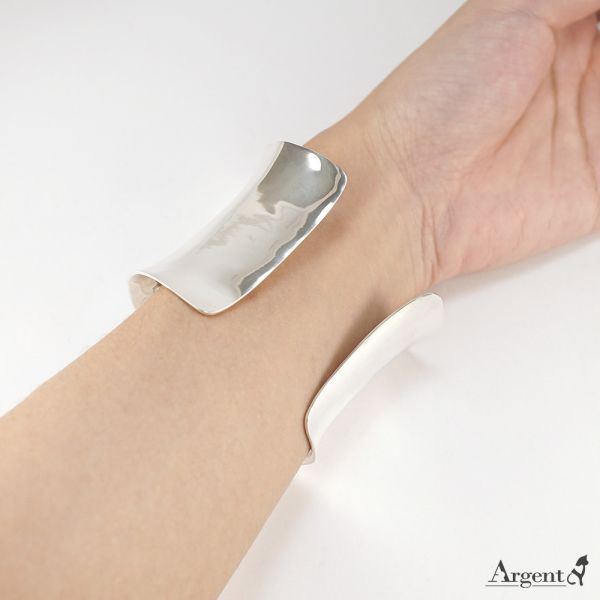 限定手環-弧形(寬版5cm) 