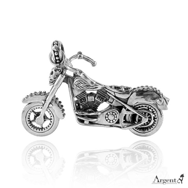 (限)項鍊-摩托車(打檔車) (925銀單墜價) 