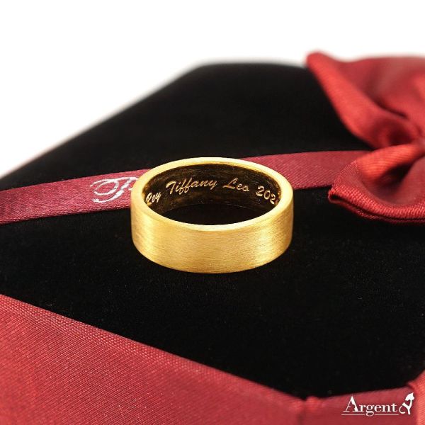 「簡約」9999純金戒指 (寬度4mm-7mm)｜個人防小人尾戒．客製刻字素圈黃金指環 (單只價)｜Argent安爵銀飾 9999純金戒指, 純金單戒推薦, 黃金素圈指環, 客製化刻字金戒, 寬版金戒單只, 純金尾戒防小人, 5mm金戒指, 7mm黃金戒指, 台北客製金飾, Argent安爵