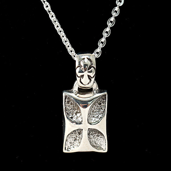 限定項鍊-拜占庭烙印銀葉 配2.2mm鍊 太空人