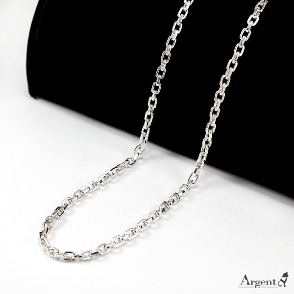 純銀單鍊-銀鎖 純銀項鍊銀飾|925純銀單鍊(單條價) 純銀單項鍊推薦