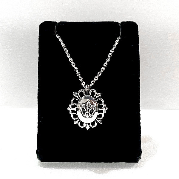 限定項鍊-鳶尾十字盾牌配2mm鍊 