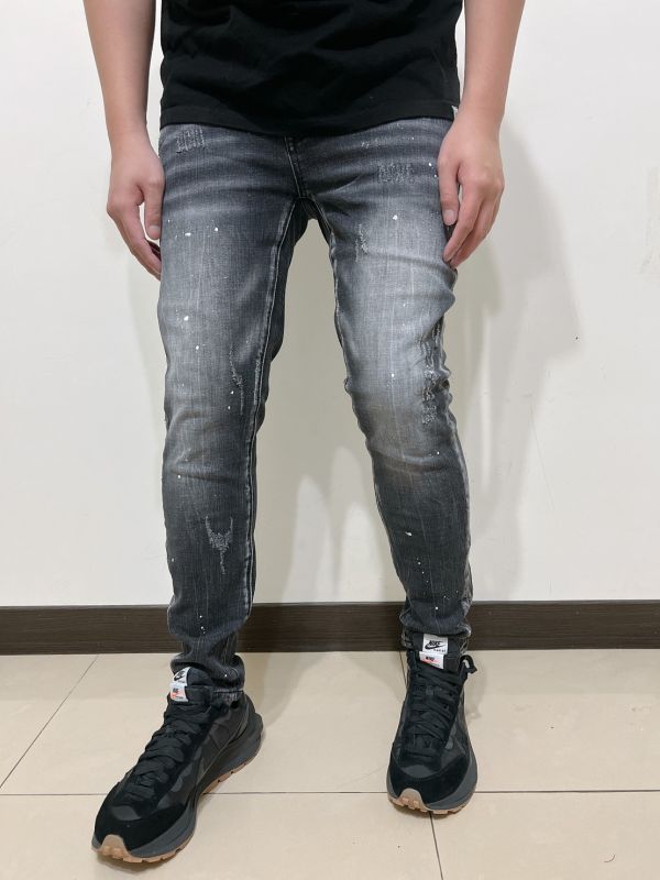 燻黑 水洗刷白 潑漆 補釘破壞 牛仔破褲 燻黑 水洗刷白 潑漆 補釘破壞 牛仔破褲