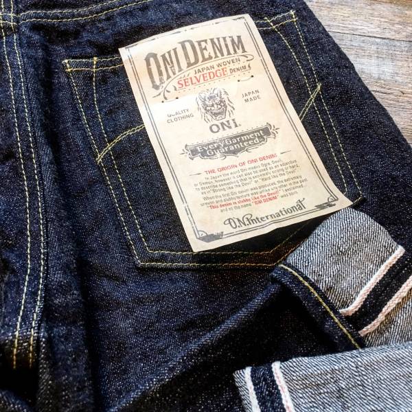 14oz 初代青鬼直筒丹寧 