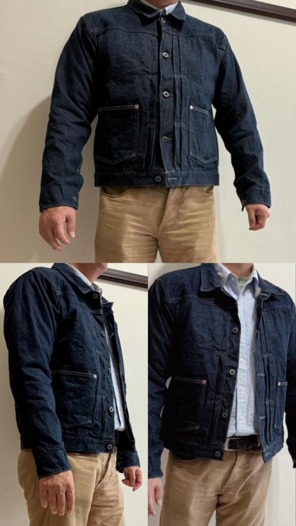 15oz 石川台丹寧1880年Levi’s二代版型工裝夾克外套 