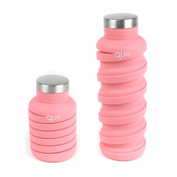 美國 que 環保伸縮水瓶600ml 水瓶,摺疊水瓶,水壺,環保水壺,環保水杯,瓶子