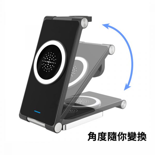 3合1 Magsafe 摺疊磁吸無線充電器 無線充電,Wirelesscharging,無線充電座,插電無線充電,多功能無線充電,多功能無線充電座,三合一無線充電,3合1無線充電,三合一無線充電座,3合1無線充電座,magsafe,磁吸無線充電,Magsafe磁吸無線充電