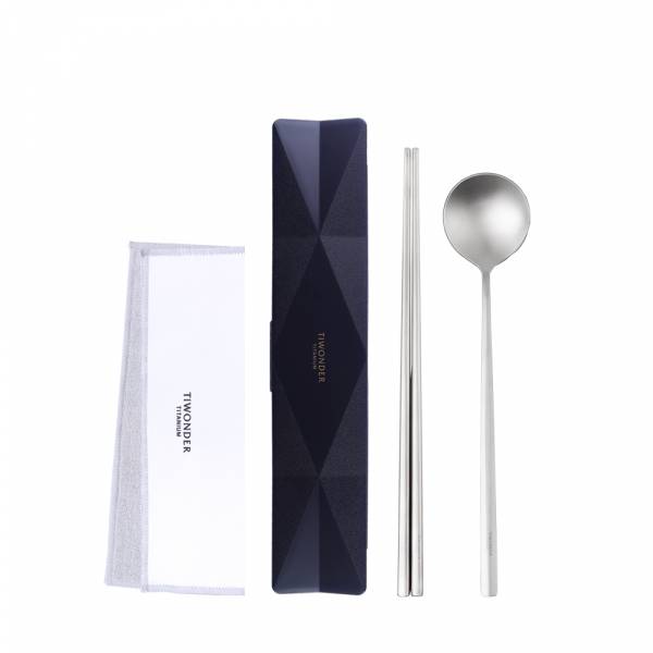 極致純鈦餐具【2入組】 純鈦餐具,環保餐具,隨身餐具,鈦餐具,餐具,湯匙,筷子,好攜帶餐具,台灣製造餐具,好餐具,餐具推薦
