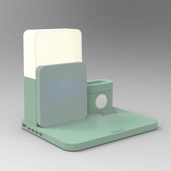 五合一多功能無線充電座 無線充電,Wirelesscharging,無線充電座,插電無線充電,多功能無線充電,多功能無線充電座,五合一無線充電,5合1無線充電,五合一無線充電座,5合1無線充電座
