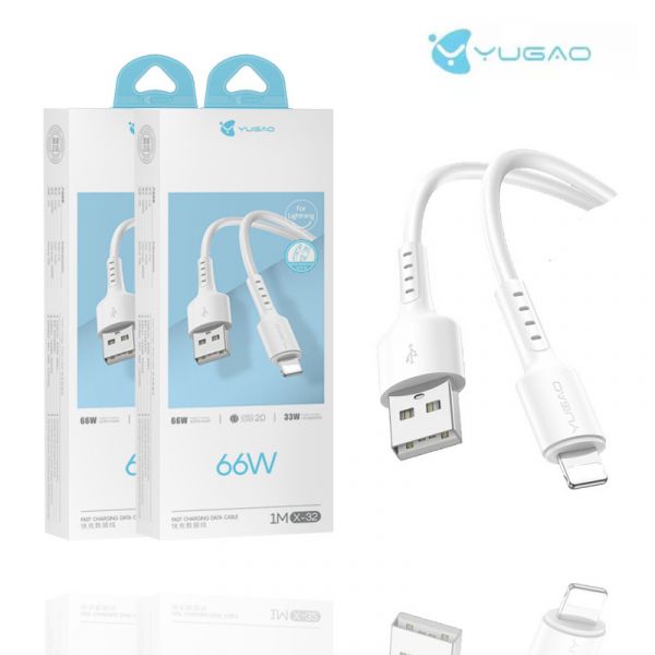 Yugao 2M 66W 高速快充線 充電線,typec充電線,2m充電線,200cm充電線,快速充電線,2MAppleLightning線,Lightning線,Apple傳輸線