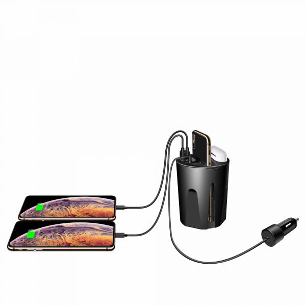 3in1 車用無線充電手機杯 無線充電,iphone,車用充電,車用無線充電,車用手機充電,車用airpods充電,AirPods充電