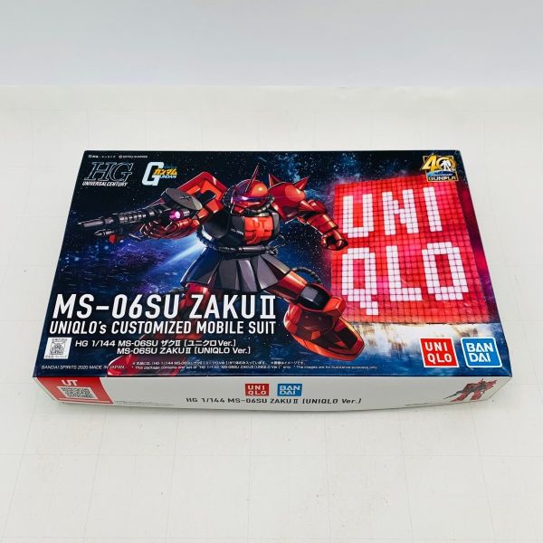 日版 uniqlo聯名款  HG 機動戰士鋼彈 1/144 MS-06SU ZAKU2 薩克 II 優衣庫 Ver. 