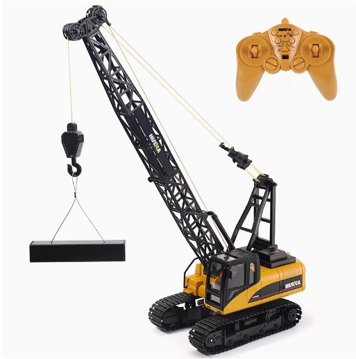 匯納572遙控履帶起重機 吊車 起重機 模型大型 電動合金 兒童玩具 