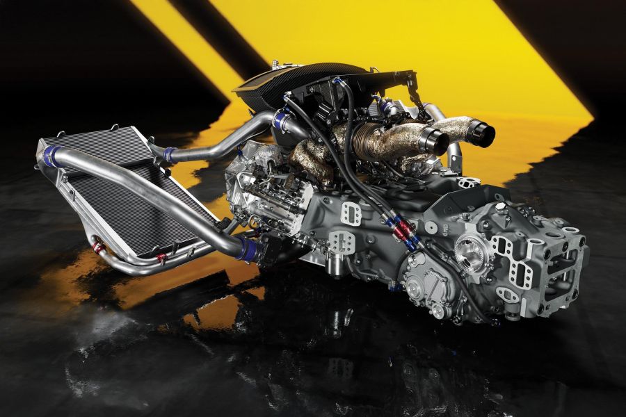 Amalgam Collection 法拉利 499P V6 引擎和變速箱（2023 年）1:4 SCALE 