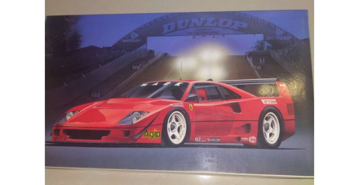 Fujimi Ferrari F40LM 1/24 model kit build. EP.1 