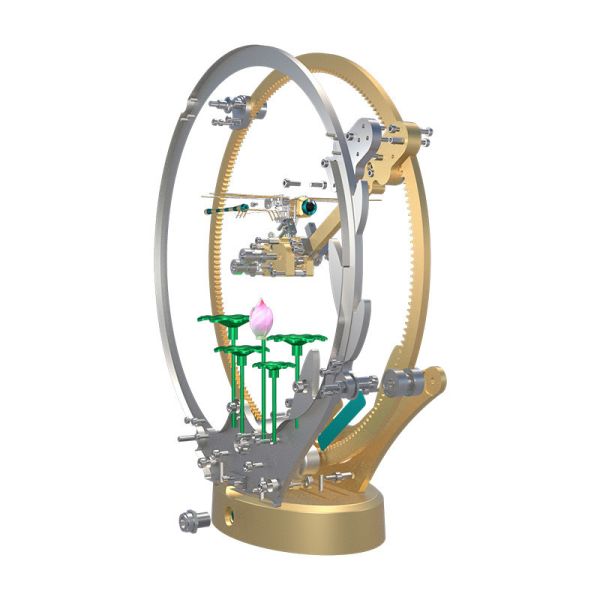 土星文化 機械蜻蜓 金屬模型 機械模型 