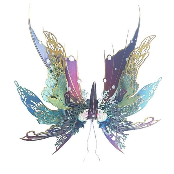 千宇蝶 3D 金屬機械蝴蝶模型套件 