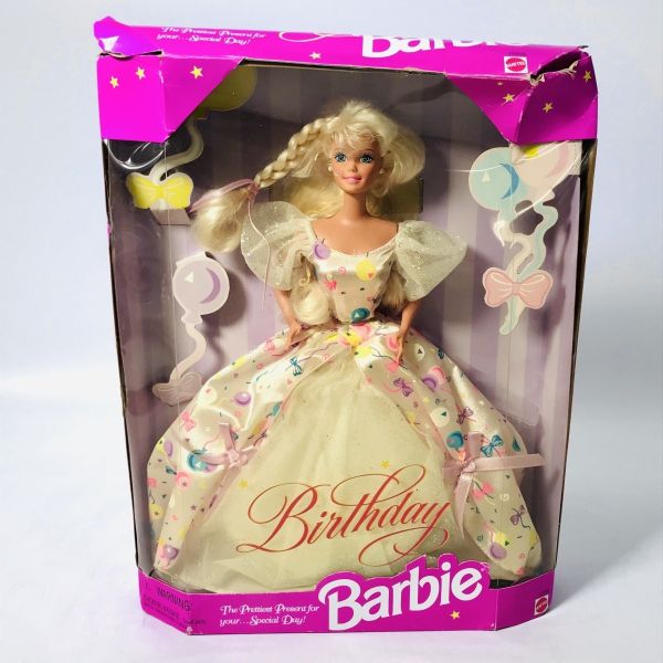 日版 芭比娃娃 生日造型 Birthday Barbie 1996 